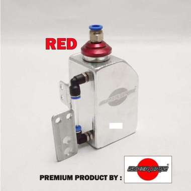 Botol Tabung Air Radiator Aluminium Untuk Ninja R/ Rr, Vixion, Cb 150 - RED
