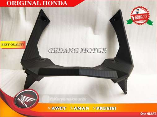GARNISH LAMPU DEPAN VARIO 125 150 LED 2015-2017 HITAM ORI AHM