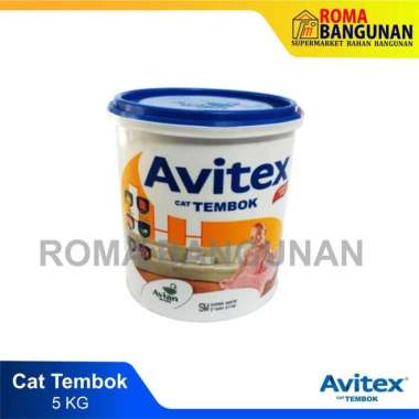 CAT TEMBOK AVITEX EMULSION (5KG) Finishing 831-Light Cream