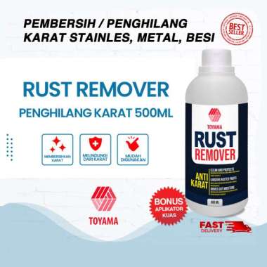 Cairan Penghilang Pembersih Karat Motor, Besi, Metal, Stainless 500ml