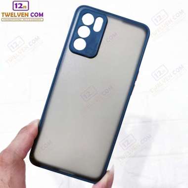 Case Oppo Reno 6 5G - Casing Hardcase MyChoice Hijau Tua