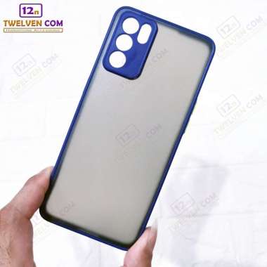 Case Oppo Reno 6 5G - Casing Hardcase MyChoice Navy
