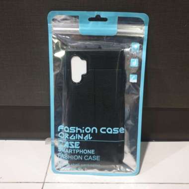 Case Samsung Note 10 Plus Soft Case Slim Fit Premium Black - Motif
