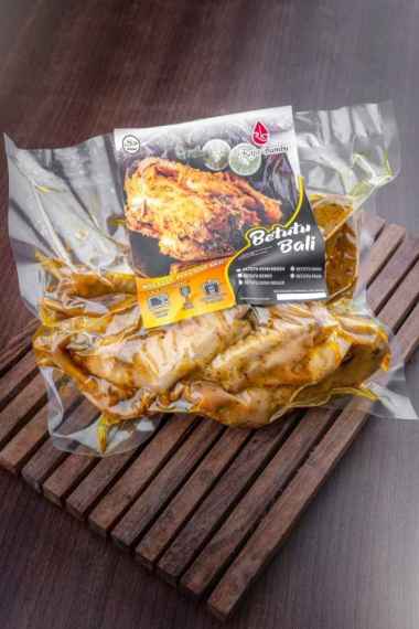Ayam Bebek Betutu Asli Bali Raja Bumbu Vacuum Frozen Food . Bebek Betutu