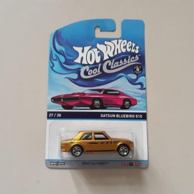 Hot Wheels Cool Classics Datsun Bluebird 510 Diecast - Emas
