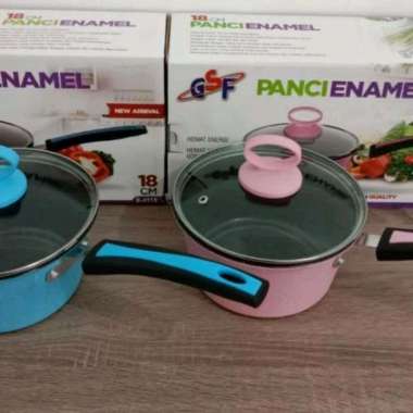 GSF Panci Susu Kuah Enamel 18CM G-4118