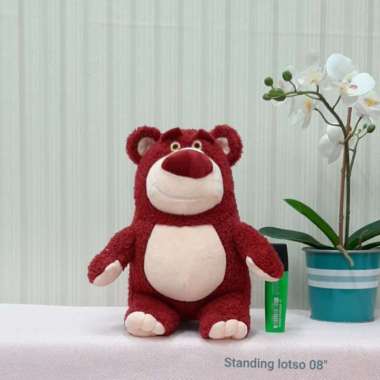 Boneka Bear Lotso 25cm/8"/boneka karakter/boneka lotso/bneka toy story