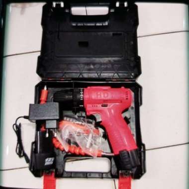 Mesin Bor Cordless Hdt 12V/ Mesin Bor Cas Hdt/ Mesin Bor Baterai Hdt