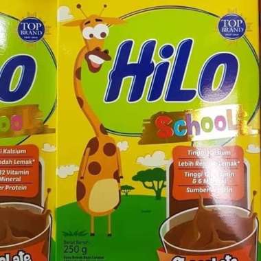 Susu Hilo School coklat 250gr