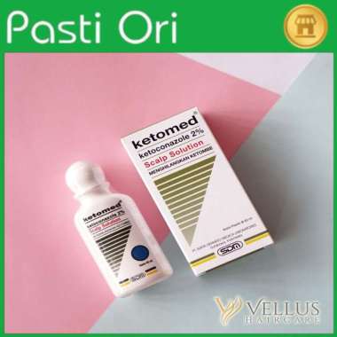 Ketomed Scalp Solution Shampoo Anti DHT dan Anti Ketombe Bundling Finas