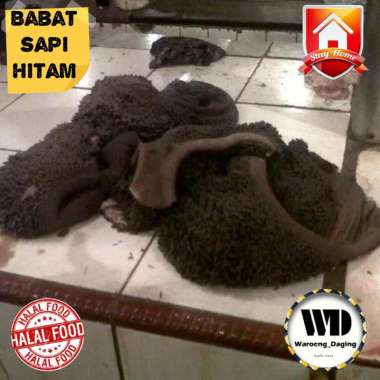 Babat sapi lokal babat hitam