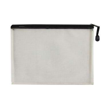 EAGLE Zipper Pocket B5 / Tempat Pensil / Pencil Case / Map Kain Resleting E 291 HITAM