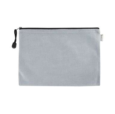 EAGLE Zipper Pocket B5 / Tempat Pensil / Pencil Case / Map Kain Resleting E 236 ABU