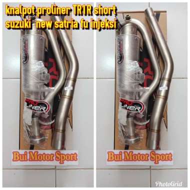 knalpot proliner tr1r short new satria fu injeksi knalpot satria fu Multicolor