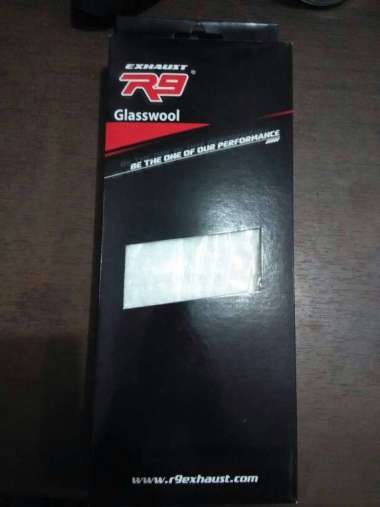 glasswool gaspul gasbul R9 knalpot peredam racing asli Multicolor