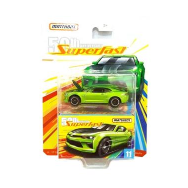 Matchbox 17 Chevy Camaro Die Cast - Green
