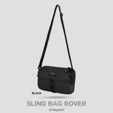 TAS SELEMPANG PRIA ROVER SLING BAG WATERPROOF PRIA HEYLOOK BLACK