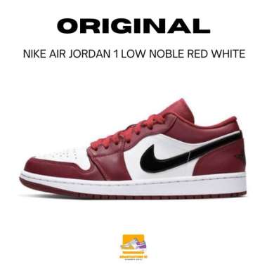 jordan low white red