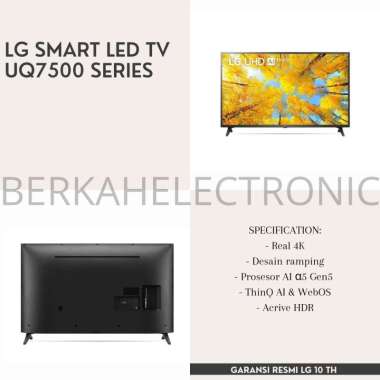 LG TV 65 INCH SMART LED TV 65UQ7500PSF