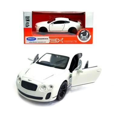 Welly 43623CW Bentley Continental Supersports Diecast - White