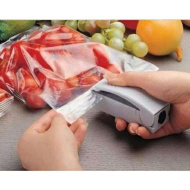 Perekat Plastik Mini Hand Heat Sealer