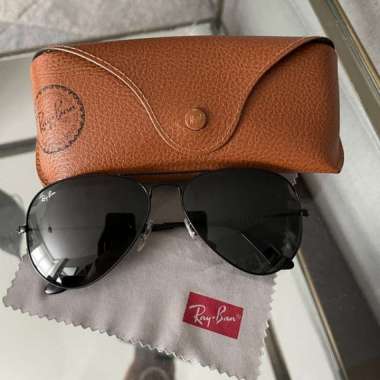 Kacamata Rayban aviator RB3025 size 58 original