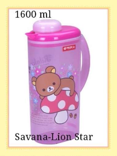 Botol Air Minum Kulkas, Lion Star-Savana.1,6 Liter.