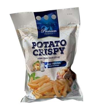 168 Potato Crispy Original Fla 200Gr