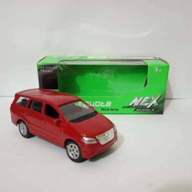 Diecast innova miniatur mobil toyota kijang innova mainan bahan besi