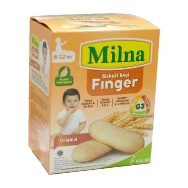 Promo Harga Milna Biskuit Bayi Finger Original 52 gr - Blibli