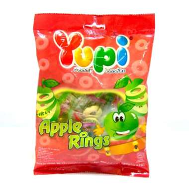 Yupi Permen Apple Rings 120Gr