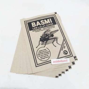 Kertas lem Jebakan Perangkap lalat laron kutubusuk cicak serangga 10pc