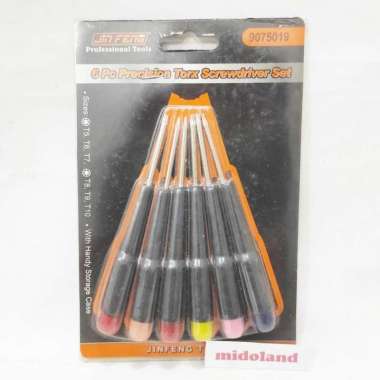 Obeng hp komputer Bintang mini kecil chaves torx set 6pcs