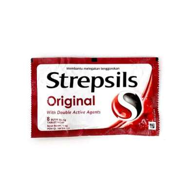 Strepsil Permen Regular 8Pcs