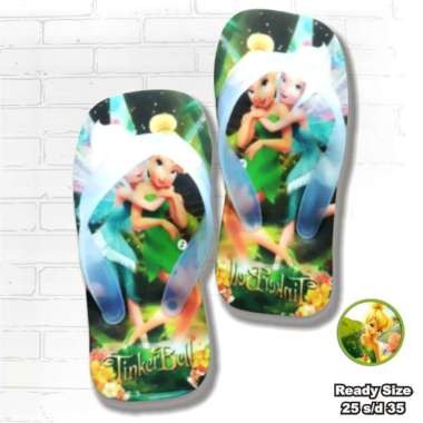 Sandal Jepit Anak Perempuan Tinkerbell 33