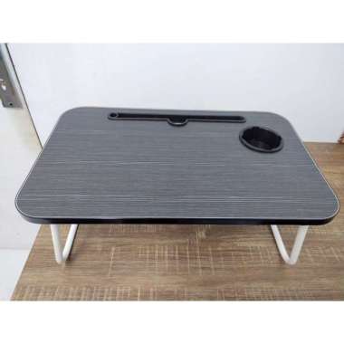 MEJA LIPAT MEJA BELAJAR ANAK MEJA LAPTOP MEJA SEKOLAH MEJA KOMPUTER KAKI MEJA DARI BESI BLACK