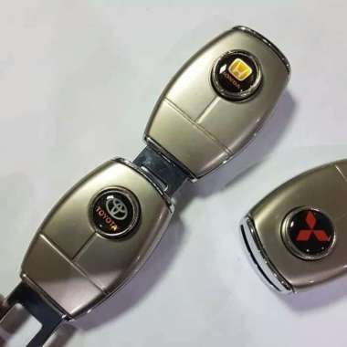 Colokan Safety Belt Seat Belt 2 In 1 Toyota All New Avanza Brown