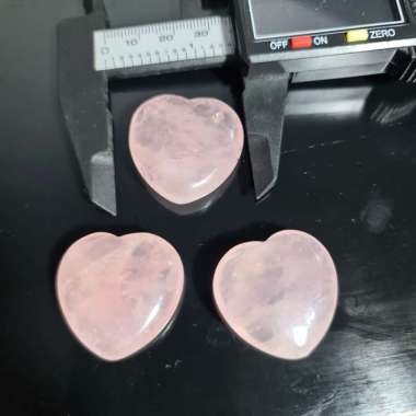 ROSE QUARTZ HEART 3CM SPECIAL