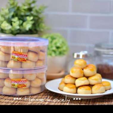 Toples Kue Kering Nastar 1/2 kg KMP Mutiara / Sealware / Kotak Plastik