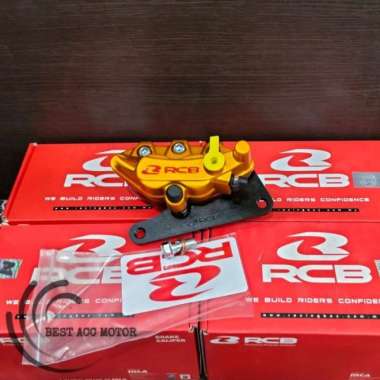 KALIPER BELAKANG RCB S SERIES NMAX AEROX XABRE KALIPER RCB NMAX AEROX GOLD Warna