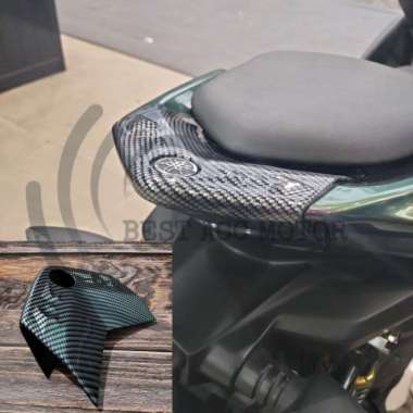 Cover Tutup Atas Lampu Stop Belakang Carbon Yamaha Aerox A90