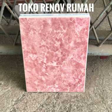 Free Ongkir Keramik Dinding 20X25 Warna Warni /Keramik Dinding Kamar Mandi Merah Muda