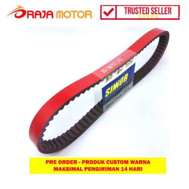 Sinnob Timing Belt - Van Belt Yamaha NMax 150 Bando Kevlar Merah
