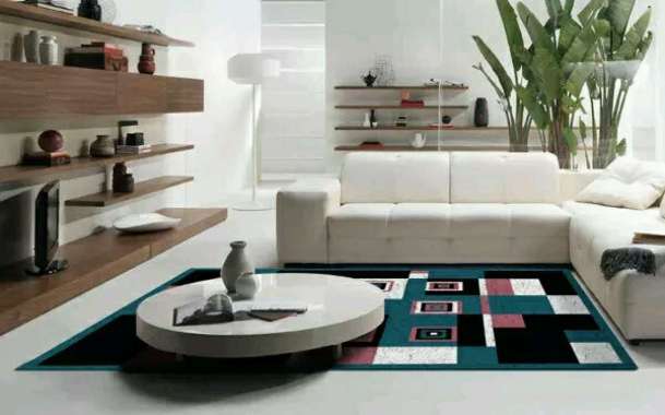 Karpet Lantai Minimalis PP Rugs Modern Ukuran 160 x 210 cm