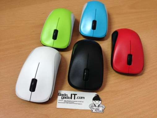 GENIUS NX-7000/NX7000 Wireless Optical Mouse ORIGINAL & GARANSI RESMI Hitam