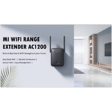 Repeater WiFi Extender Mi WiFi Range Extender AC1200 Garansi Resmi GLOBAL DTS