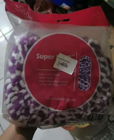 Refil pel bolde - pengganti kain pel bolde - refil pel super mop bolde