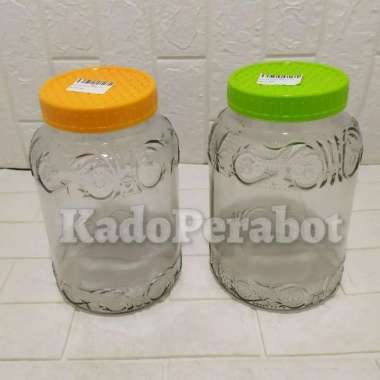 Toples kaca Tinggi - toples kaca asinan kecil - toples kaca es mutiara