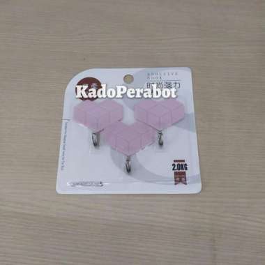 Yihao Gantungan Baju - Tempelan Baju - Gantungan Tempelan Pakaian - hook adhesive - gantungan baju t