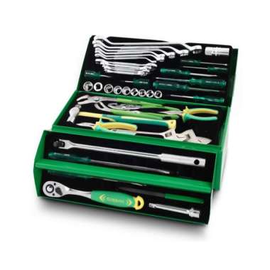 Metal Box Tool set Tekiro 45 pcs